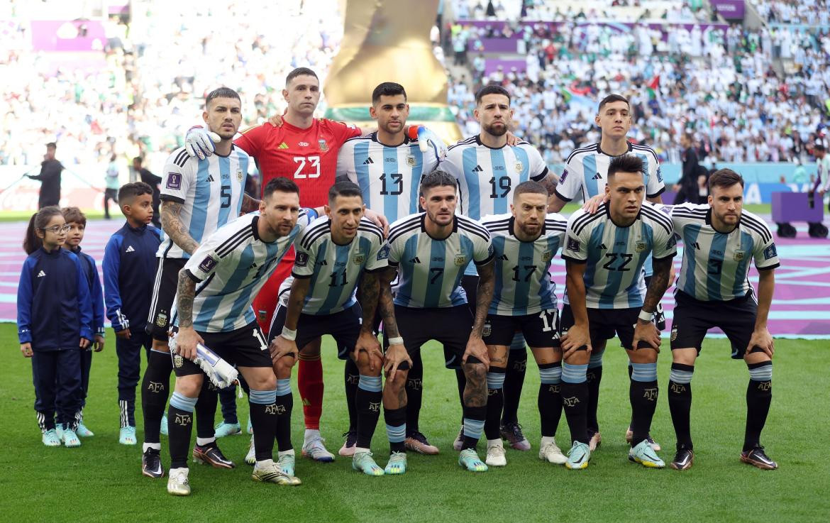 Argentina vs. Arabia Saudita, Mundial Qatar 2022, formación, Reuters	
