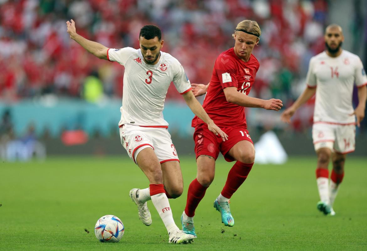 Dinamarca vs. Túnez, Mundial Qatar 2022, Reuters