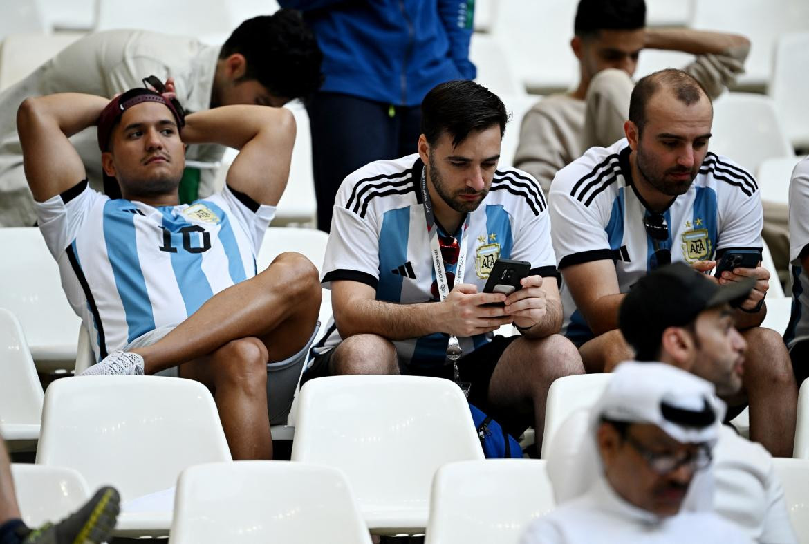 Mundial Qatar 2022, hinchas de la Selección Argentina, Reuters
