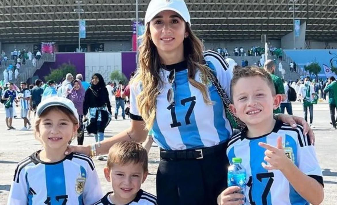 Linda Raff y sus hijos. (Foto: Instagram/@linda.raff)