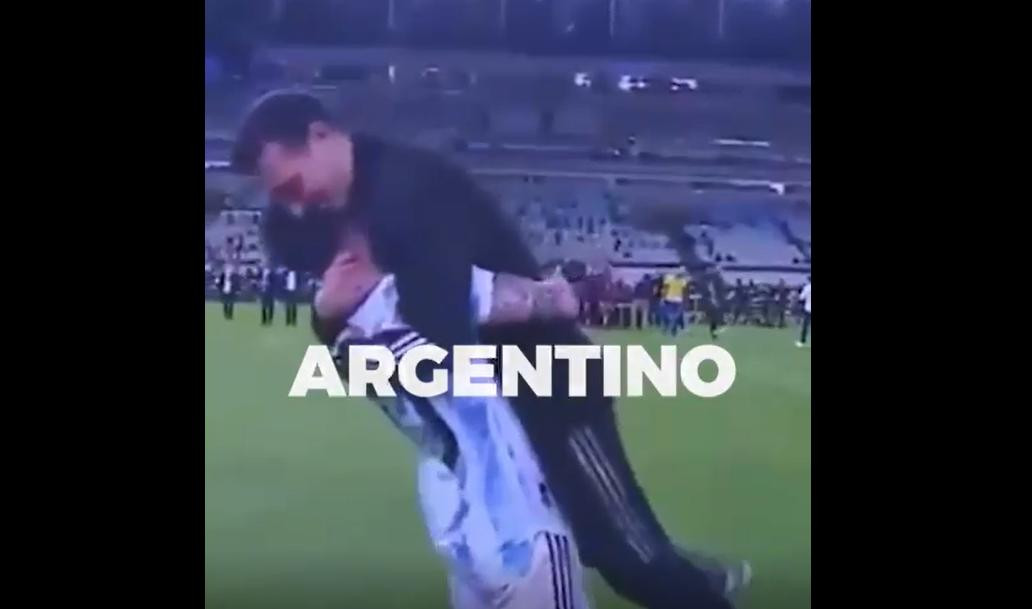 Mensaje de la intendencia de Merlo para la Selección argentina rumbo al Mundial de Qatar. Foto: Captura de video.