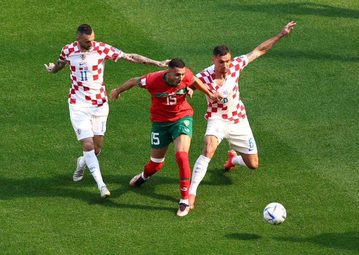 Mundial Qatar 2022, Croacia vs. Marruecos. Foto Reuters