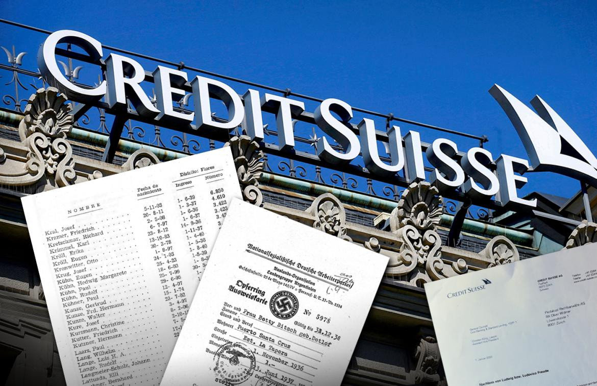 Credit Suisse, documentos nazis, Reuters