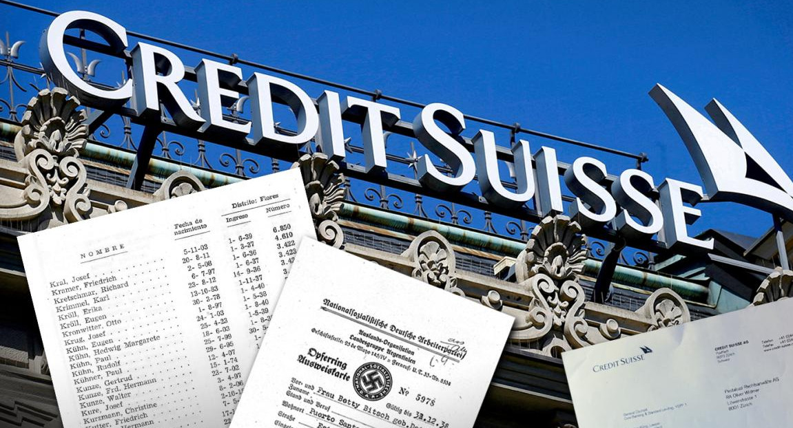 Credit Suisse, documentos nazis, Reuters