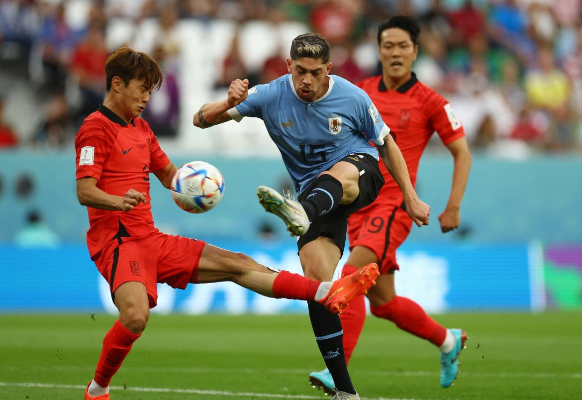 Uruguay vs. Corea del Sur, Foto Reuters