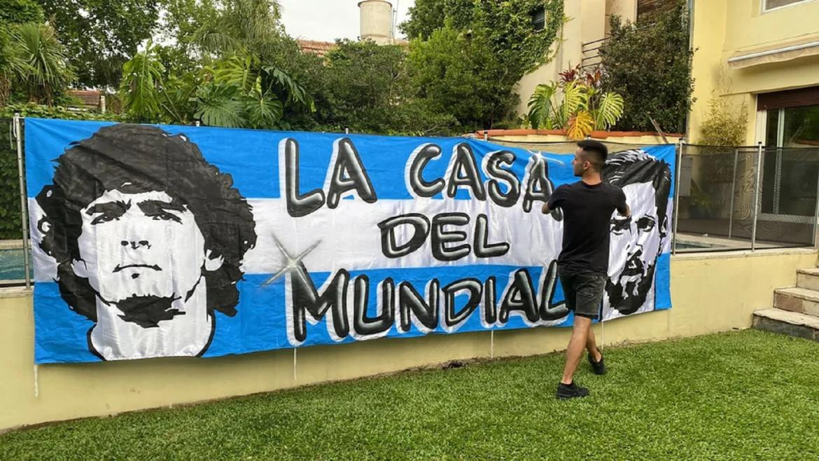 La casa del Mundial. Foto: @lacasadelmundial2022.