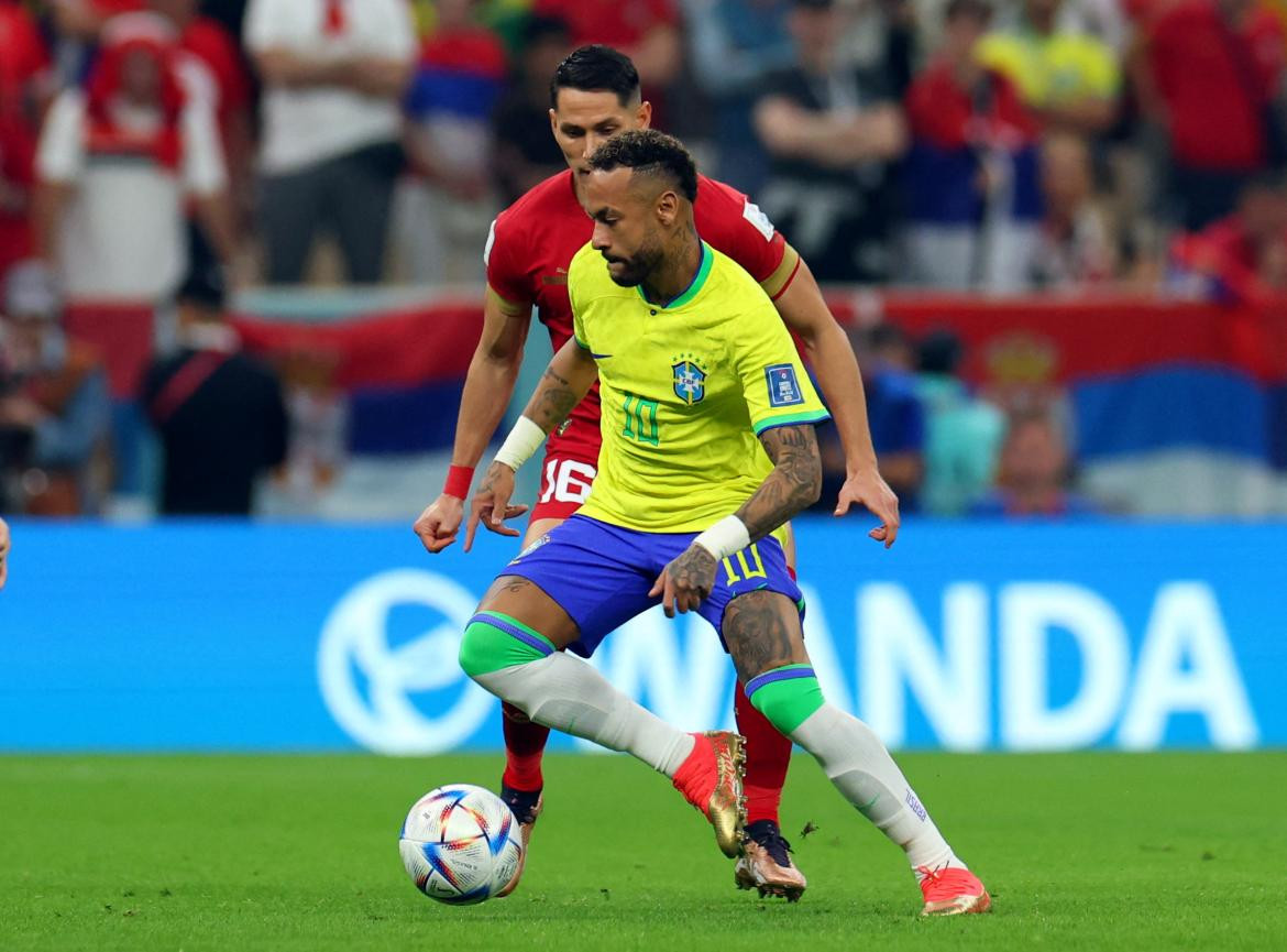 Mundial Qatar 2022, Brasil vs. Serbia. Foto: REUTERS Mundial Qatar 2022, Brasil vs. Serbia. Foto: REUTERS