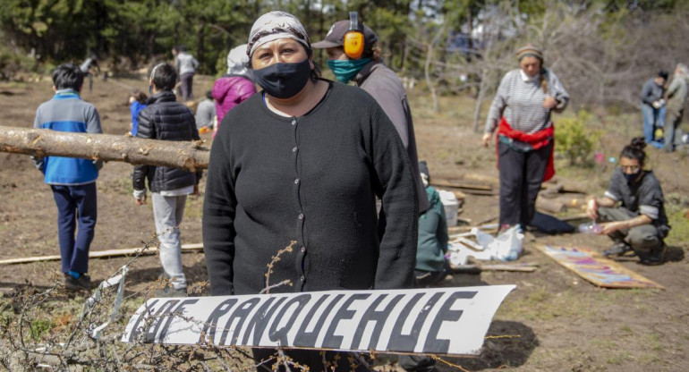 La comunidad mapuche Millalonco Ranquehue. Foto: CELS.