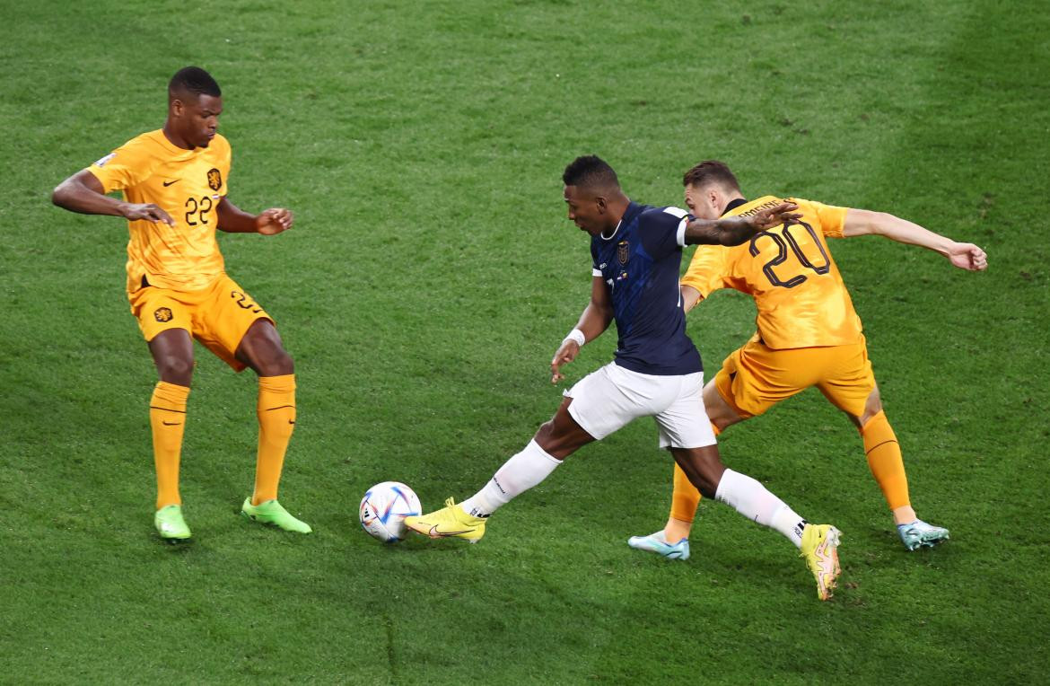 Mundial Qatar 2022, Ecuador vs. Paises Bajos. Foto: REUTERS.