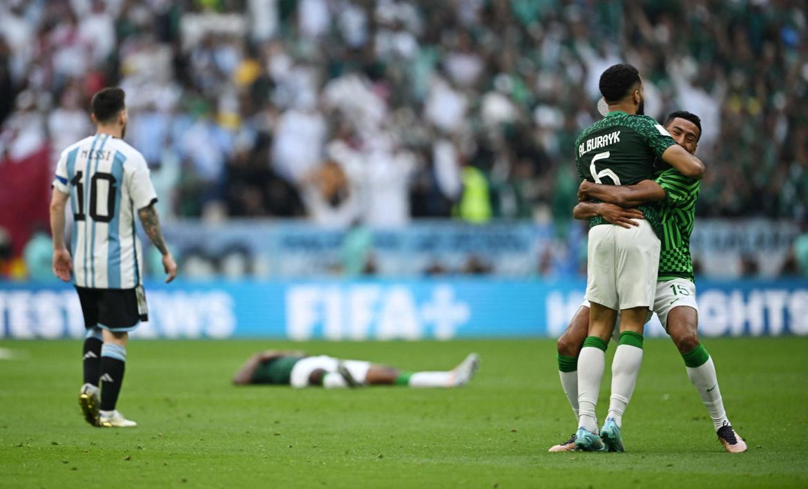 Selección Argentina vs Arabia Saudita, Mundial Qatar. Foto: NA