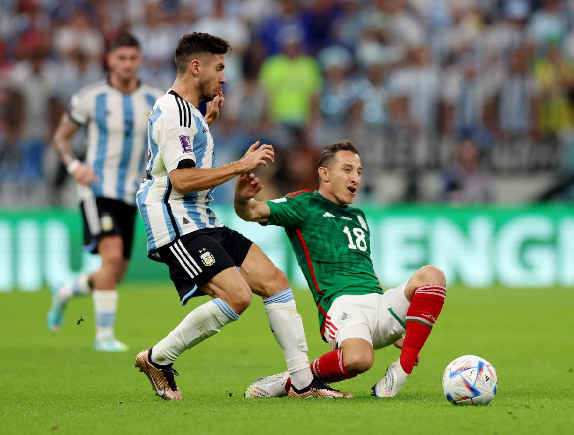Argentina vs México, Mundial Catar. Foto: REUTERS