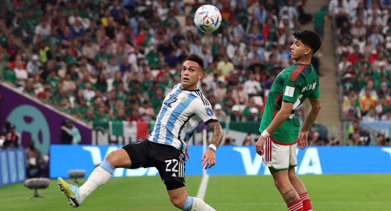 Argentina vs México, Mundial Qatar. Foto: REUTERS