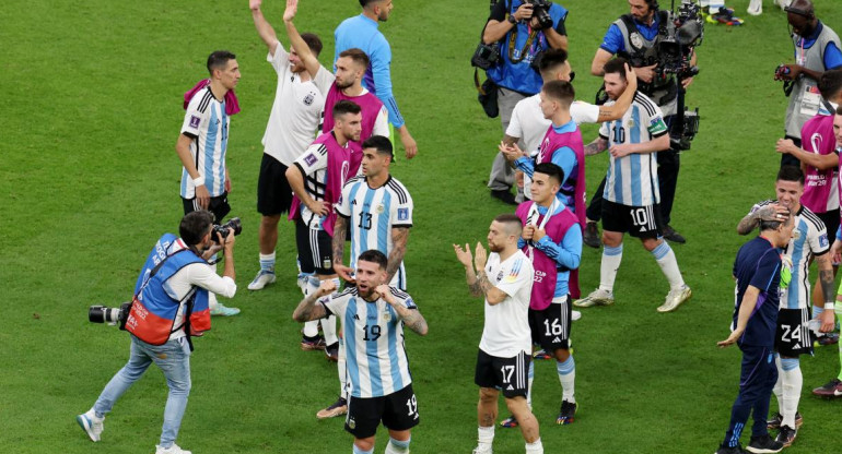  Argentina vs México, Mundial Qatar. Foto: REUTERS