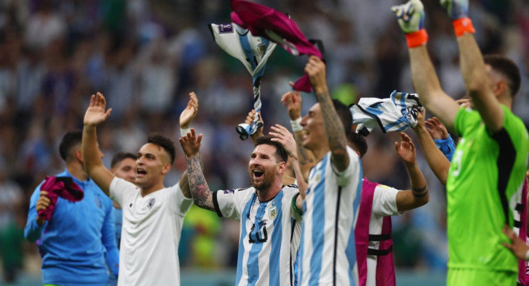 Selección Argentina vs México. Foto: REUTERS