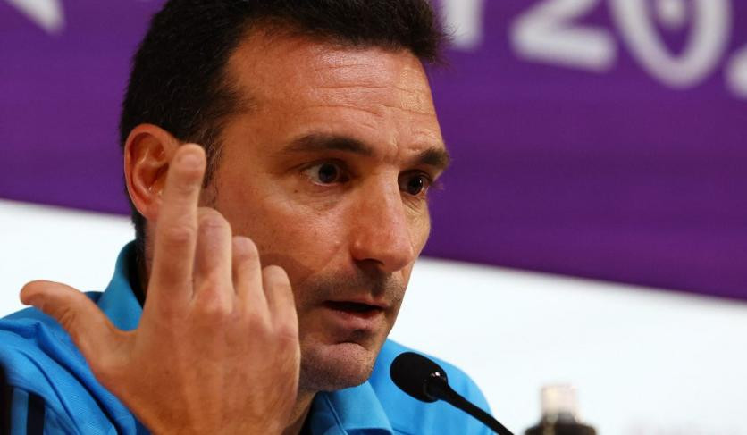 Lionel Scaloni, técnico de la Selección Argentina. Foto: NA