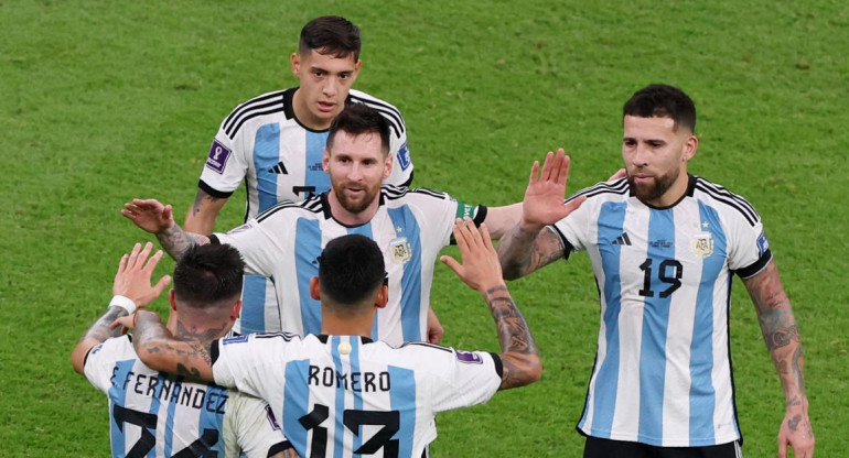 Selección Argentina, Mundial Qatar. Foto: NA
