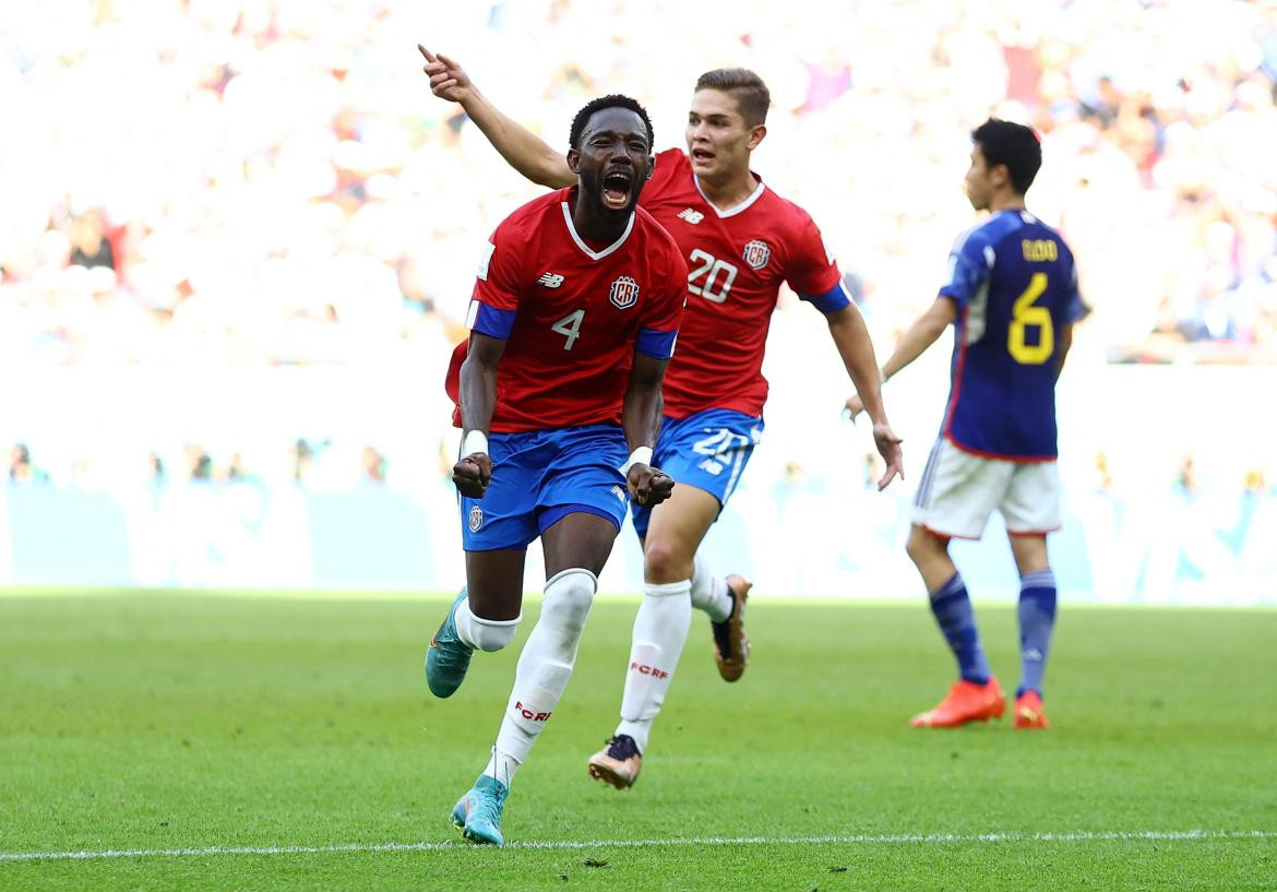 Japón vs. Costa Rica, foto Reuters