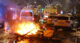 Disturbios en Bélgica tras perder en el Mundial de Qatar. Foto: EFE.
