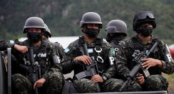 Honduras, lucha contra bandas, Reuters