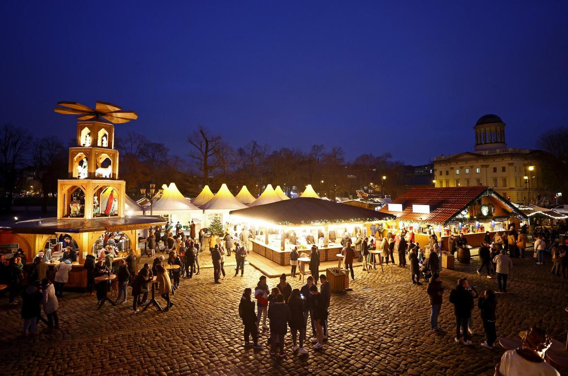 El mercado navideño de Berlín. Foto: Reuters.