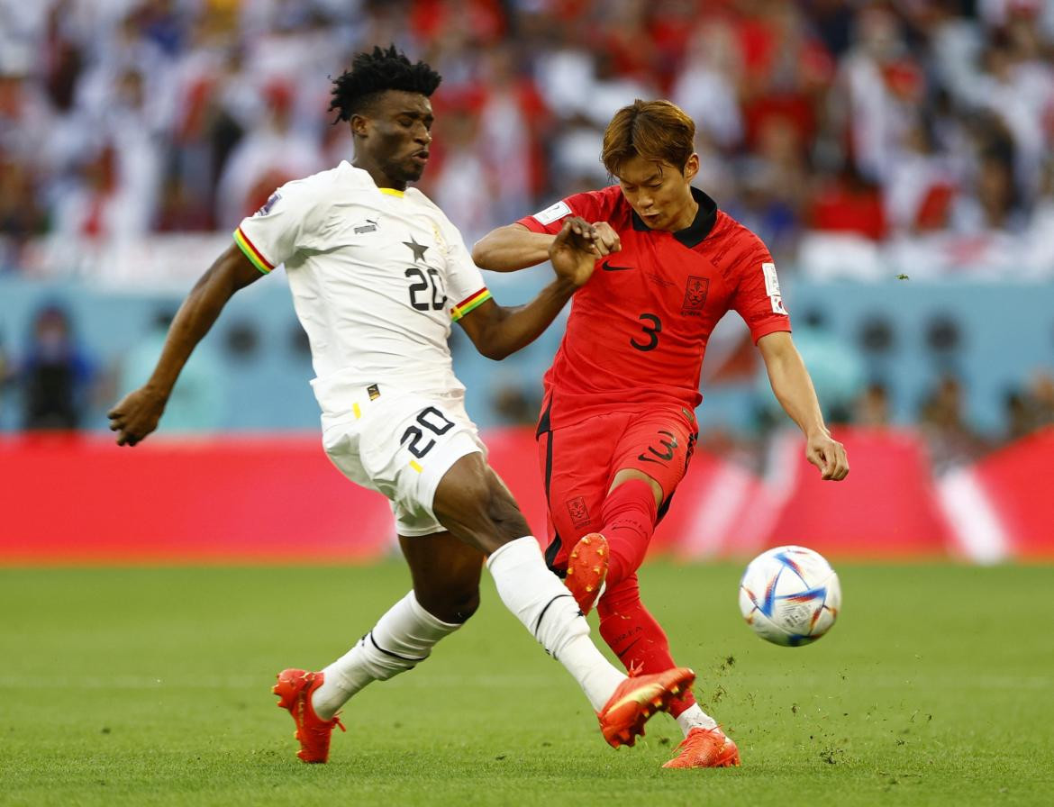 Corea del Sur vs. Ghana. Foto Reuters