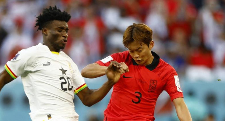 Corea del Sur vs. Ghana. Foto Reuters