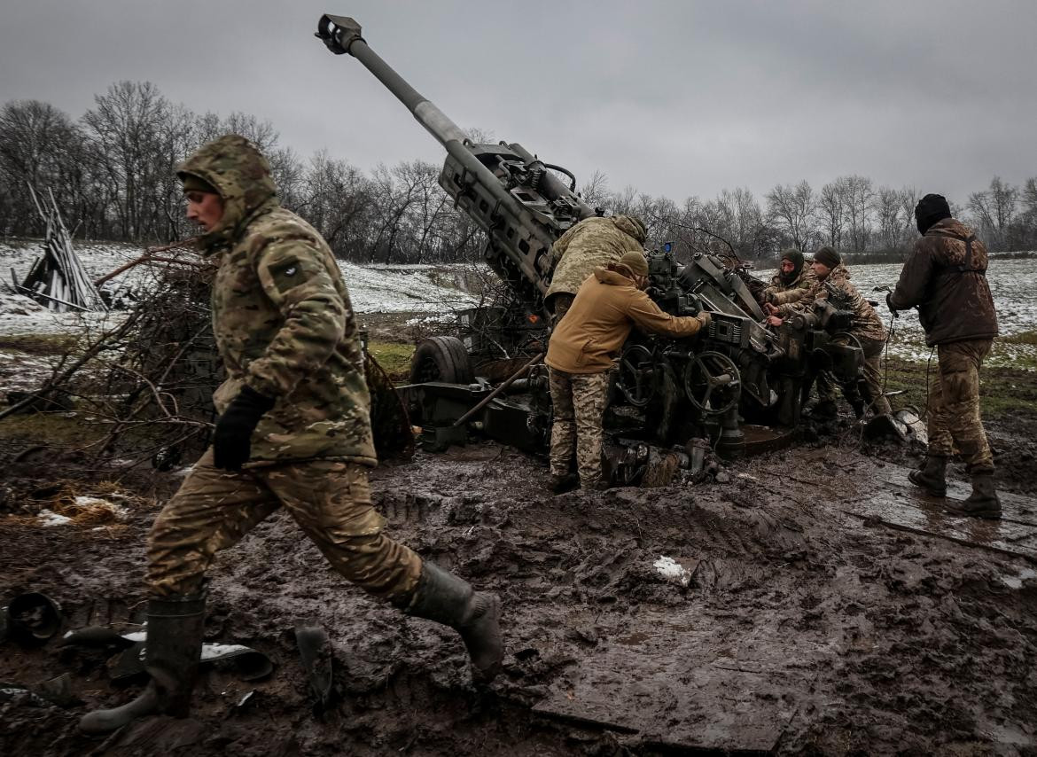 Guerra entre Rusia y Ucrania. Foto: Reuters.