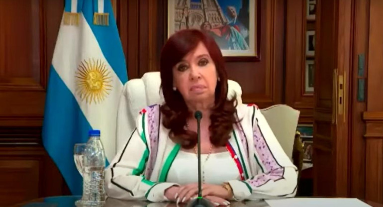 Cristina Fernández de Kirchner, Gobierno, captura de video