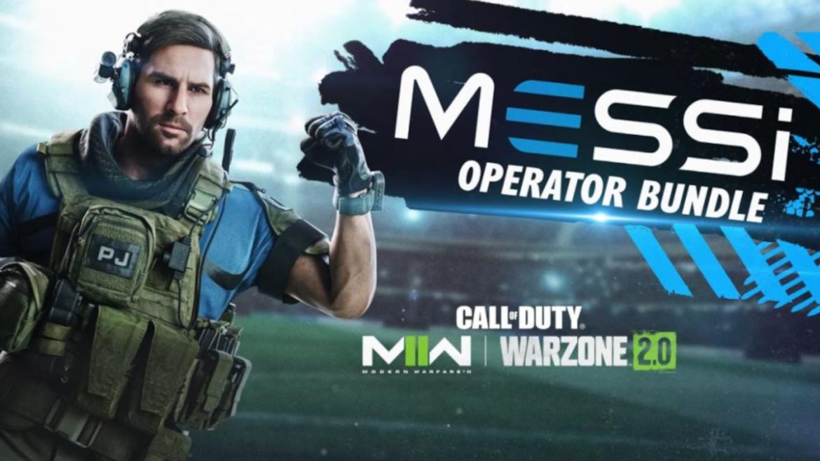 Messi en Call of Duty. Foto: Prensa.