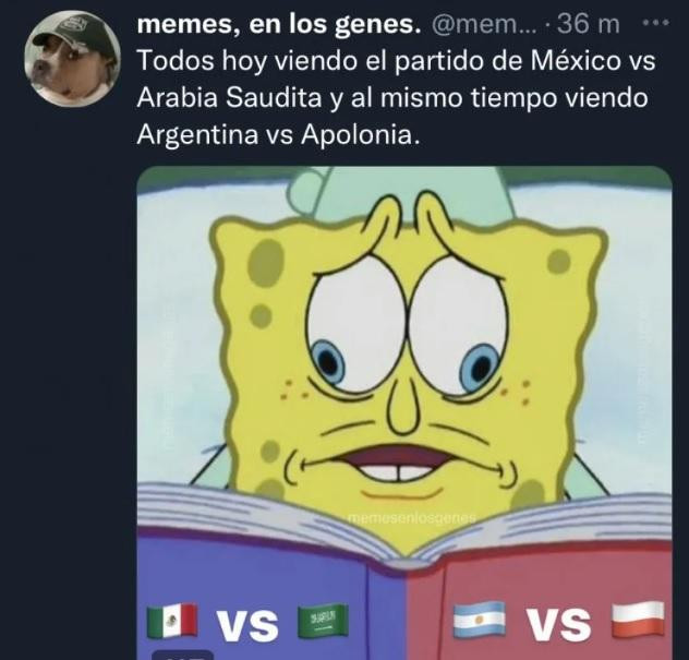 Mundial en Qatar: los memes que palpitan la previa de Argentina vs Polonia	