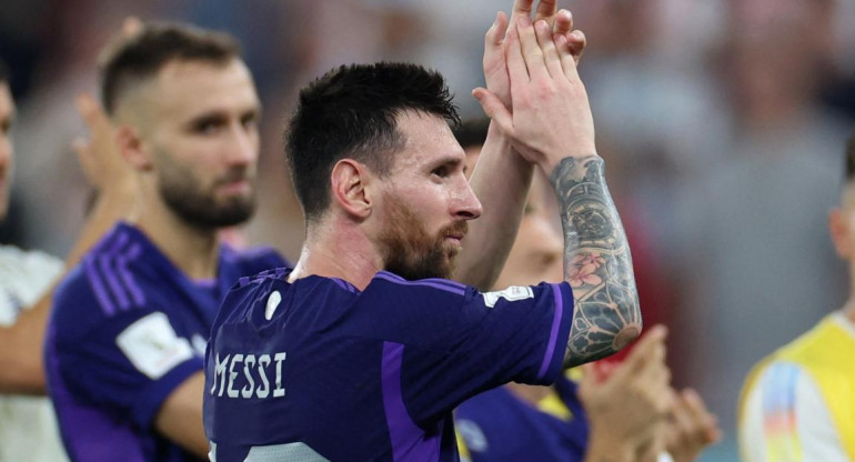 Lionel Messi, Selección Argentina. Foto: REUTERS