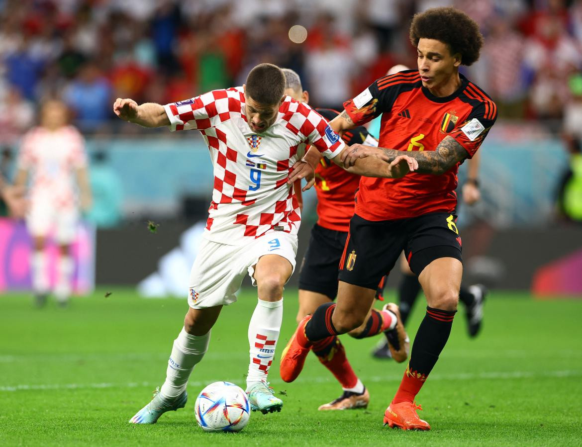 Mundial Qatar 2022, Croacia vs. Bélgica. Foto: REUTERS.