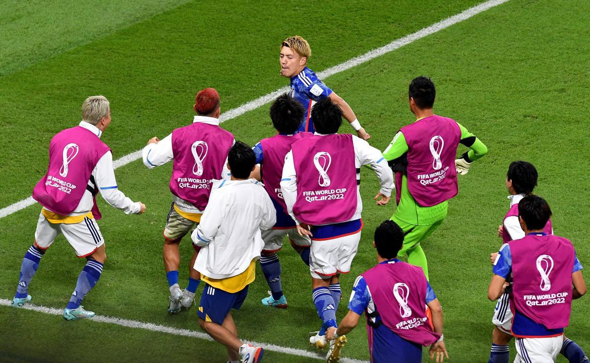 Mundial Qatar 2022, España vs. Japón. Foto: REUTERS