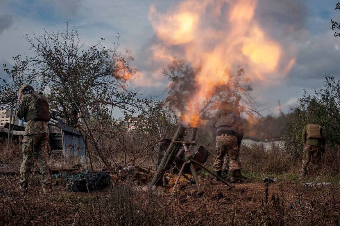 Bajmut, guerra en Ucrania. Foto: REUTERS