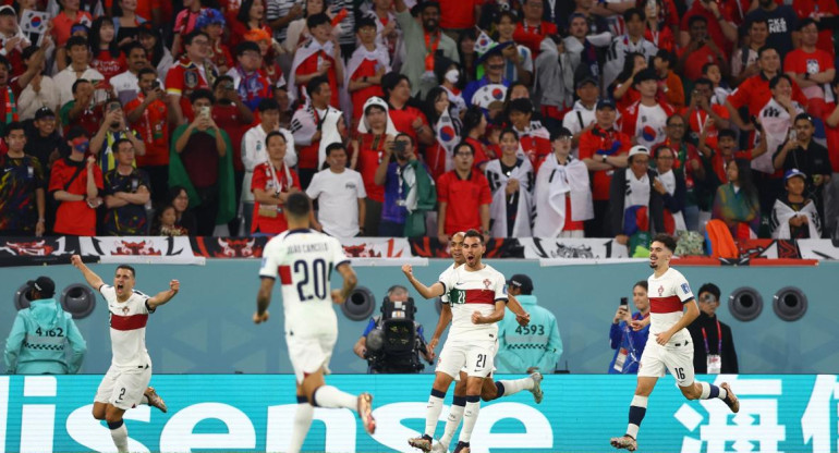 Selección Portugal, Mundial Qatar 2022. Foto: REUTERS