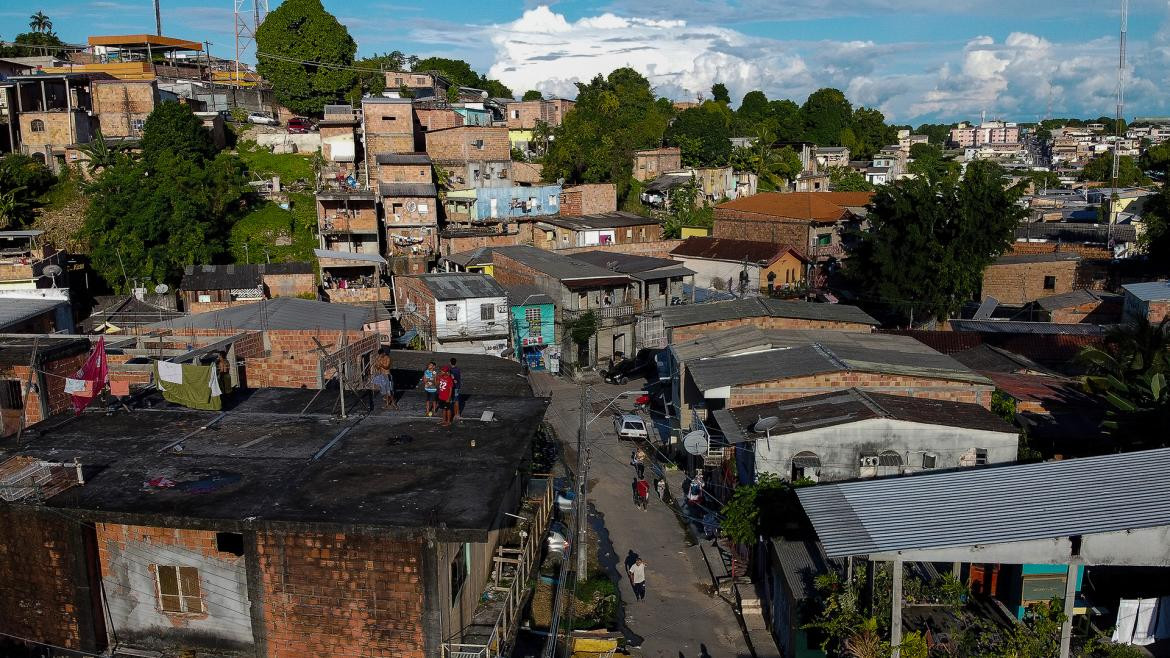 Favela de Brasil. Foto: REUTERS