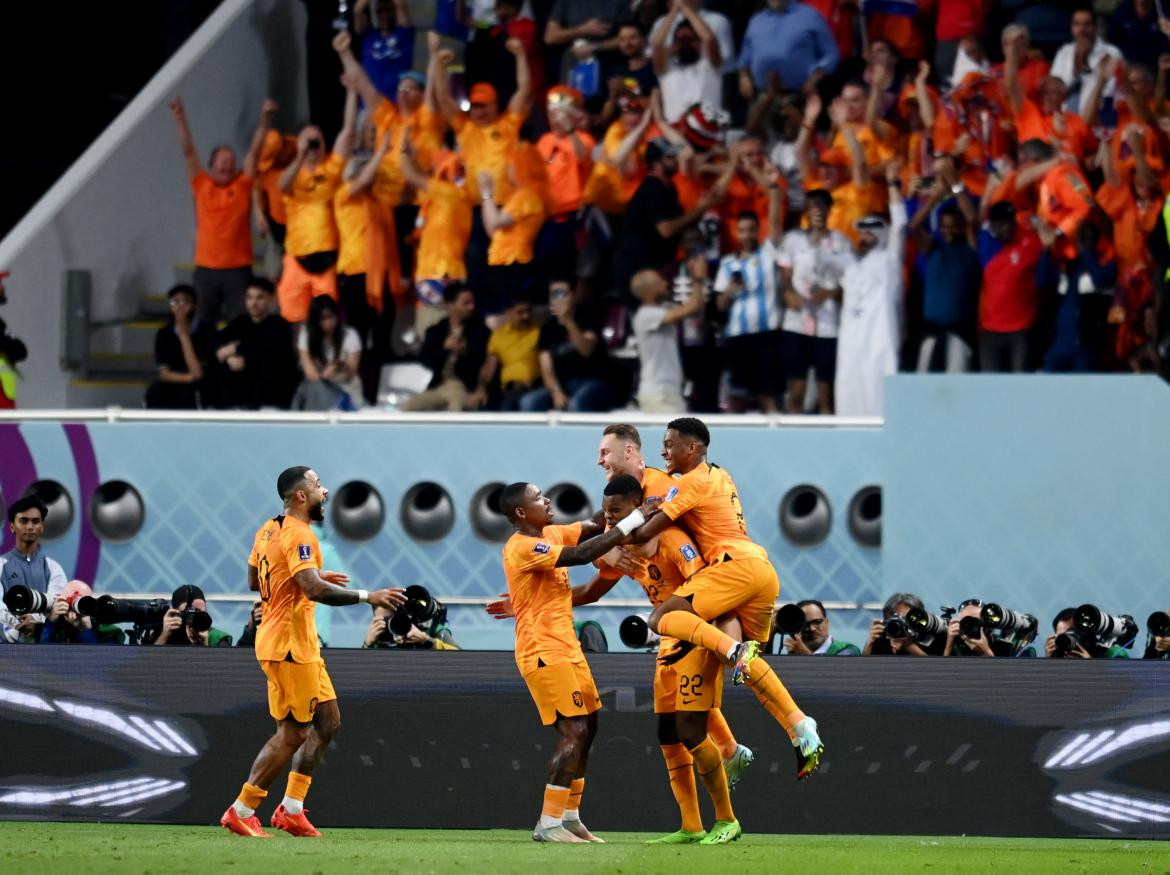 Mundial Qatar 2022, Países Bajos vs. Estados Unidos. Foto: REUTERS.