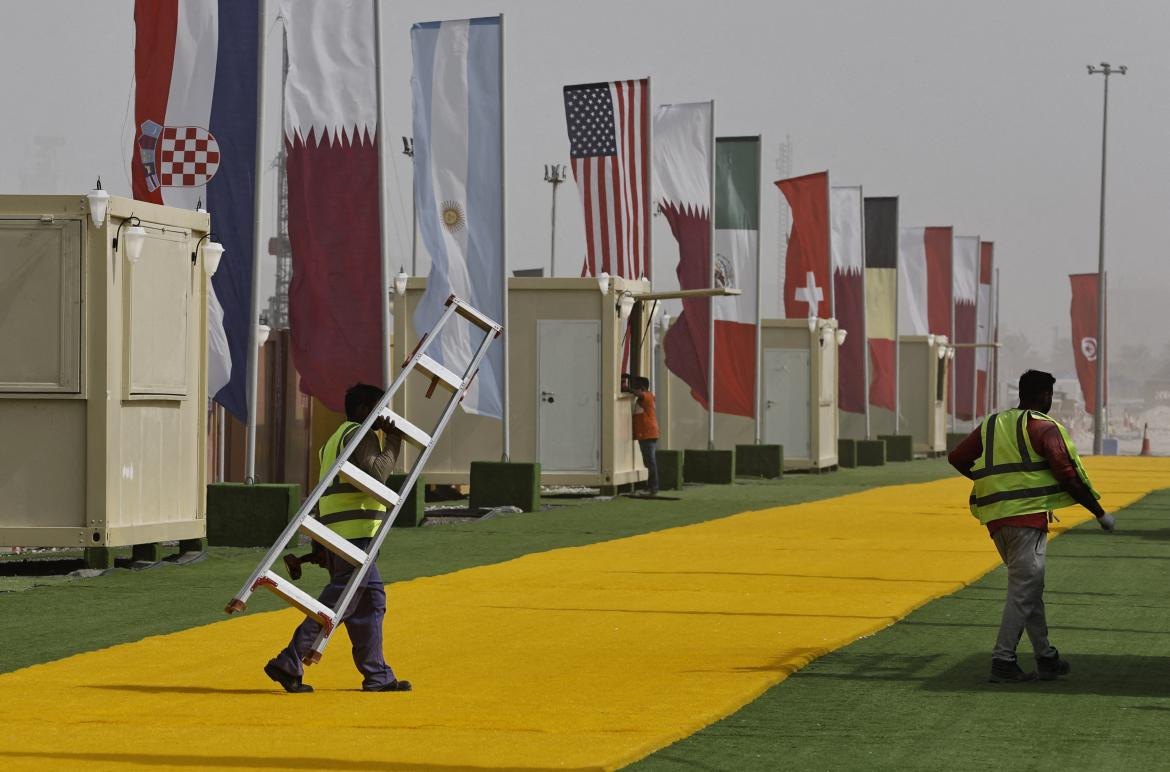 Fan Village 2; Qatar 2022. Foto: Reuters.