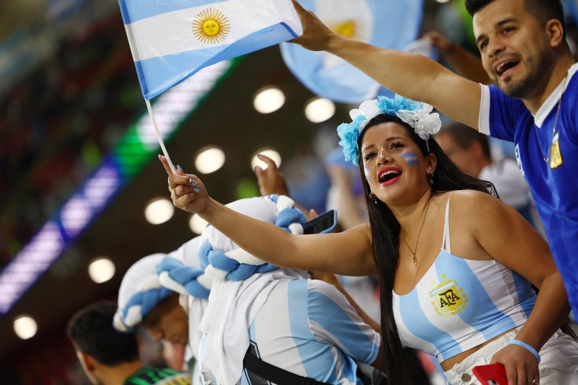 Argentina-Australia 3; Qatar 2022. Foto: Reuters.