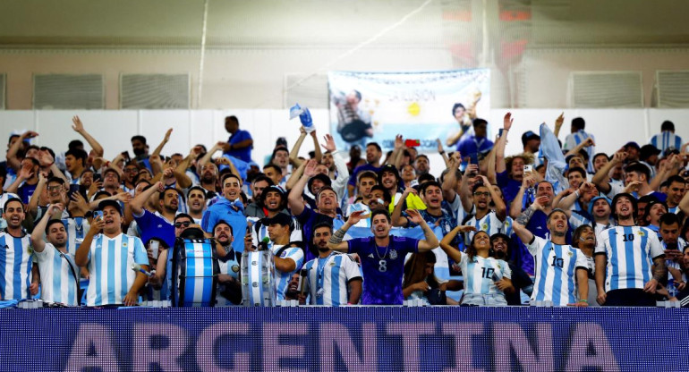 Argentina-Australia 11; Qatar 2022. Foto: Reuters.