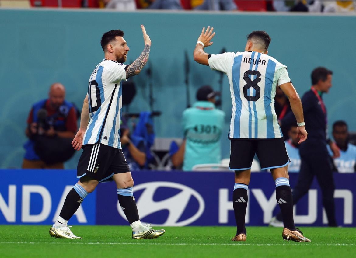 Argentina vs Australia, Mundial Qatar 2022. Foto: REUTERS