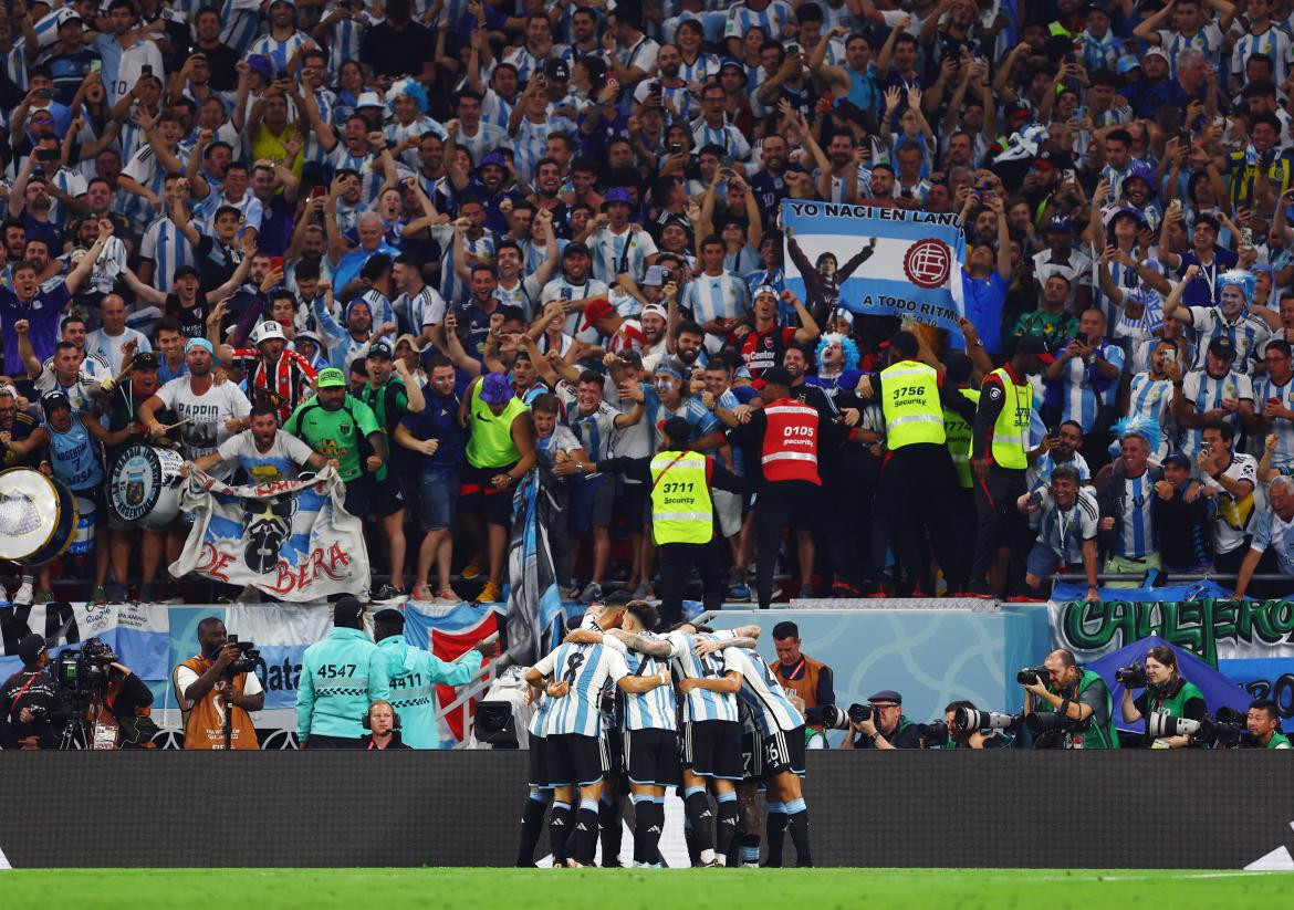 Argentina vs Australia. Foto: REUTERS