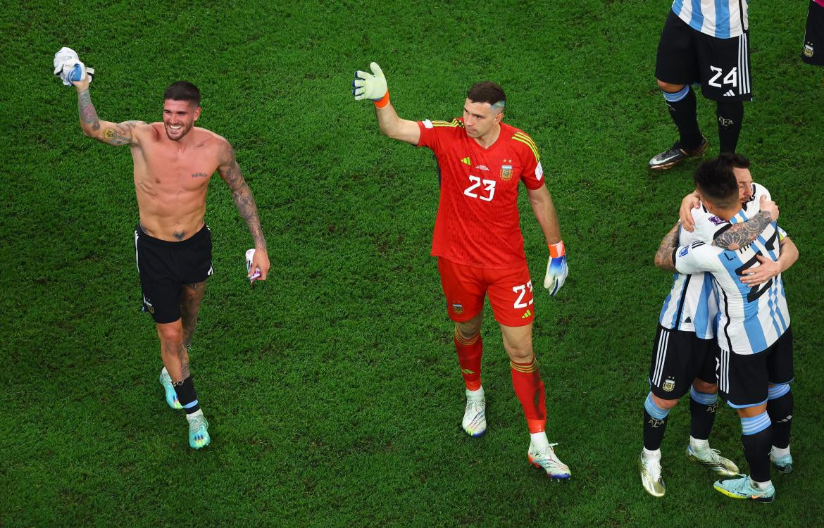 Emi Martínez, Selección Argentina. Foto: REUTERS