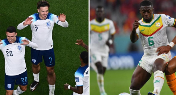 Inglaterra vs. Senegal. Foto Télam