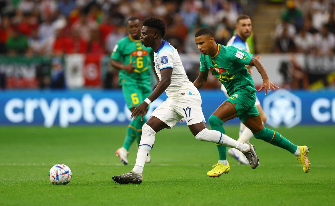 Inglaterra-Senegal; Qatar 2022. Foto: Reuters.