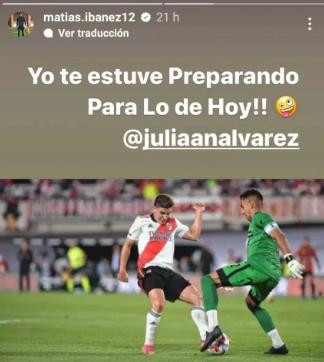 El gracioso posteo para Julián Álvarez: 