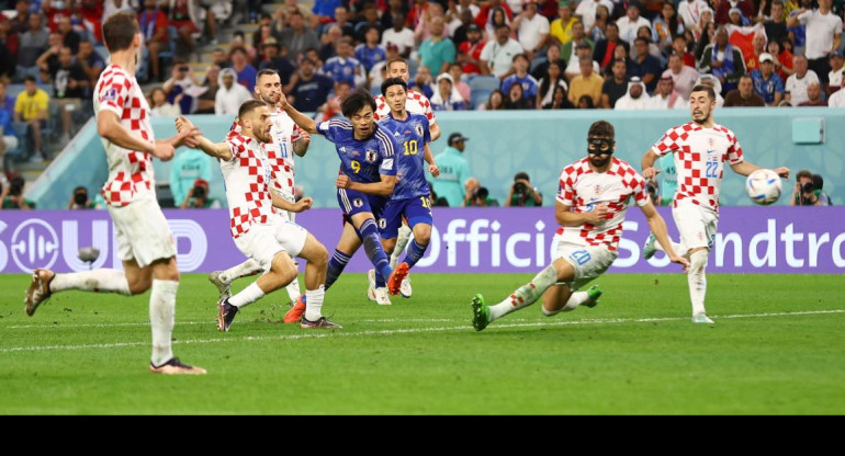 Japón-Croacia; Qatar 2022. Foto: Reuters.