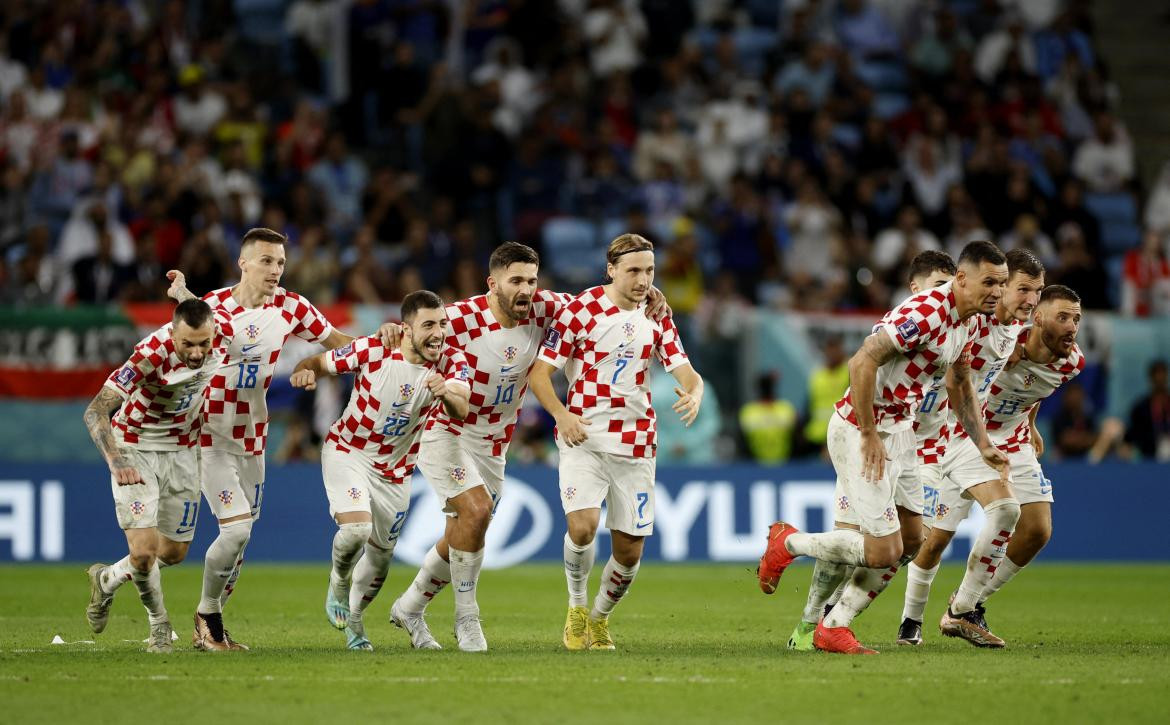 Croacia venció a Japón por penales; Qatar 2022. Foto: Reuters.