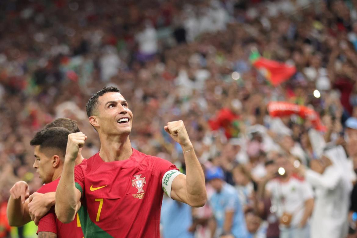 Cristiano Ronaldo; Portugal; Qatar 2022. Foto: EFE.