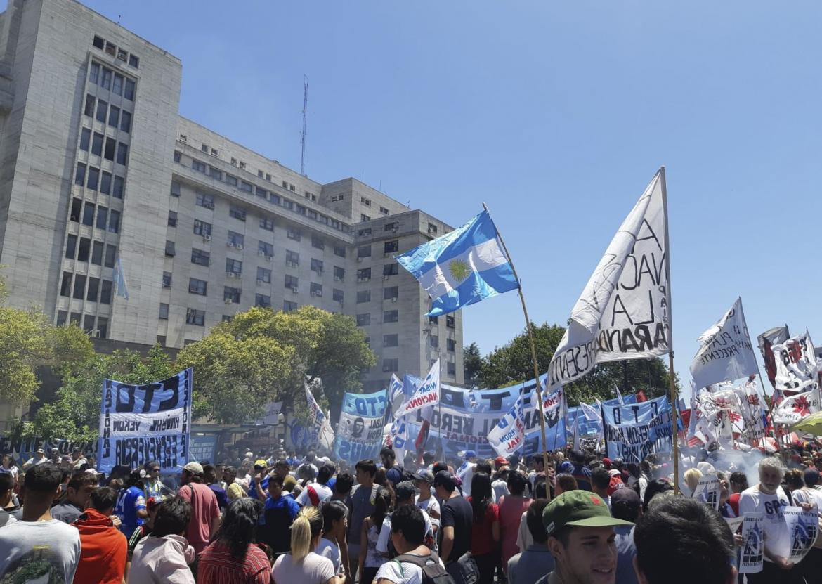 Comodoro Py, manifestantes, NA